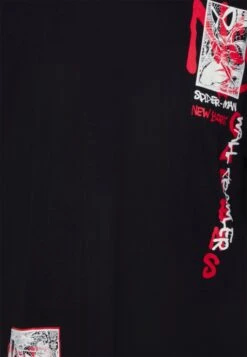 YOURTURN Licence Spierman Graphic - Camiseta Estampada - Black -Moda Tienda a851a6cd74f74629b75edf9f221b806d