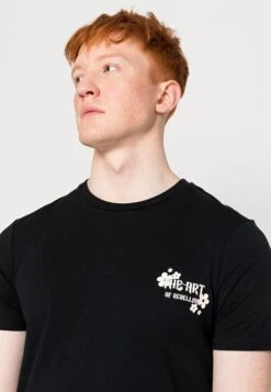 YOURTURN Dragon Tiger Tee - Camiseta Estampada - Black -Moda Tienda aaeff5554c094769929186974f7f8a59