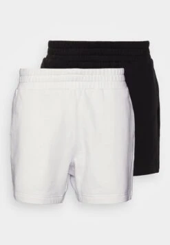 YOURTURN 2 Pack Unisex - Shorts - Black/White -Moda Tienda b0bd45c80bda41a38ece674c22061b78