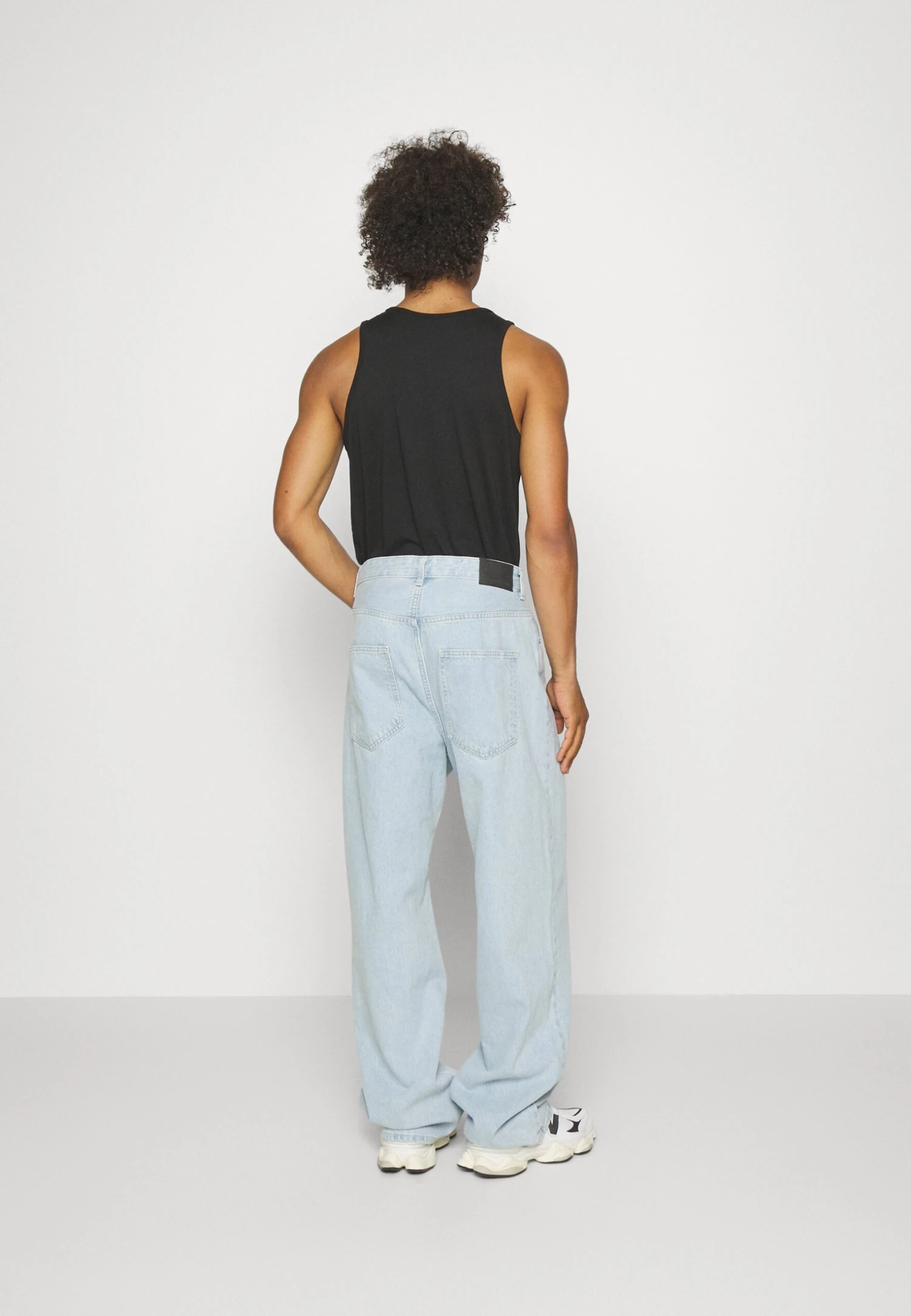 YOURTURN Baggy Jeans Unisex - Vaqueros Boyfriend - Light Blue Denim 5 YOURTURN Baggy Jeans Unisex - Vaqueros Boyfriend - Light Blue Denim - Image 3