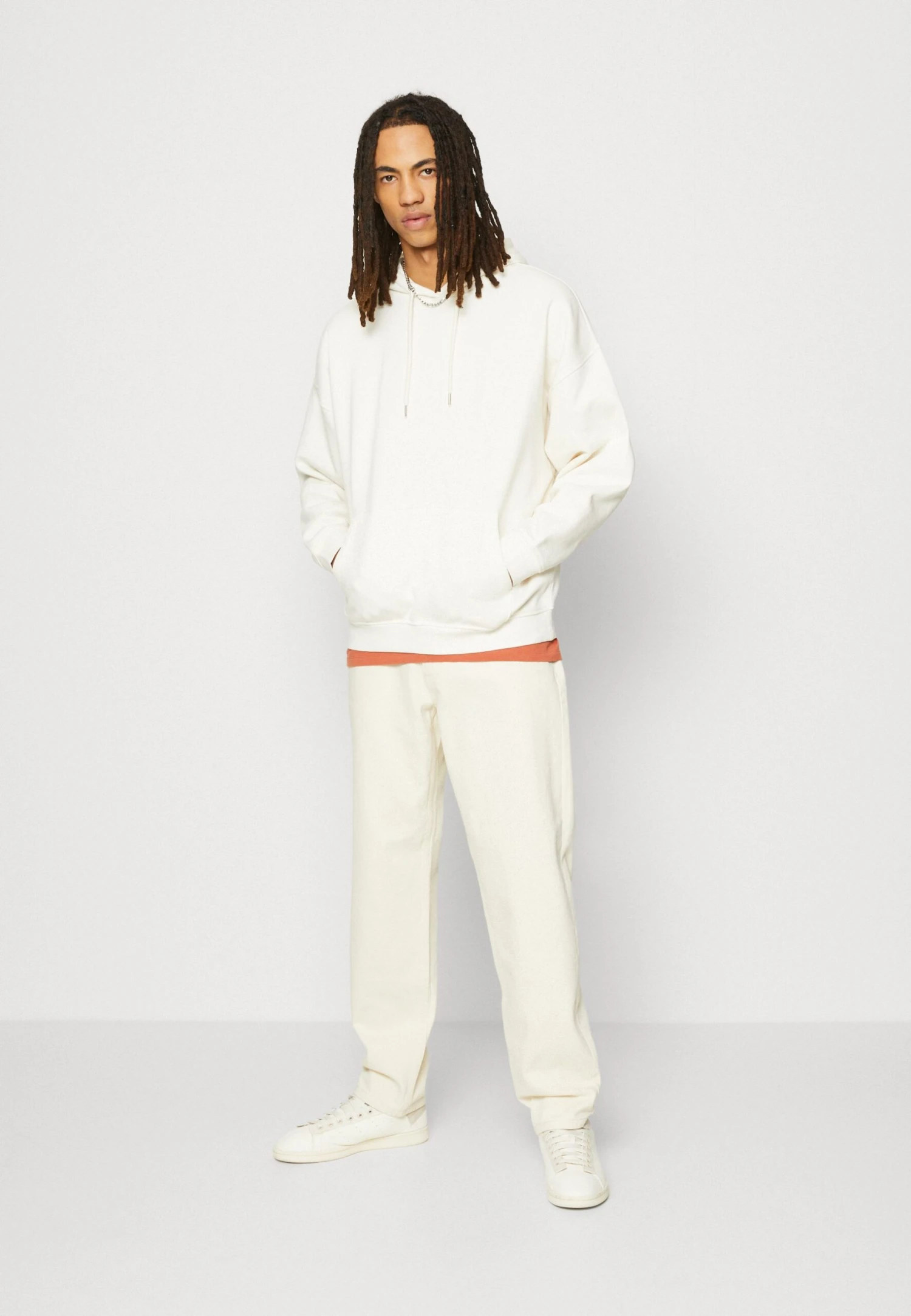 YOURTURN Super Oversized Unisex - Jersey Con Capucha - Off White 4 YOURTURN Super Oversized Unisex - Jersey Con Capucha - Off White - Image 2