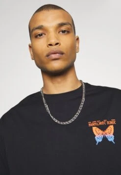 YOURTURN Unisex - Camiseta Estampada - Black -Moda Tienda bcc5ce48bf034708af35bfe004986065