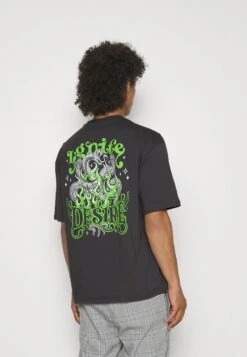 YOURTURN Snake Desire Tee Unisex - Camiseta Estampada - Dark Grey -Moda Tienda c10a5b67c1d54582948d04288bb72d47