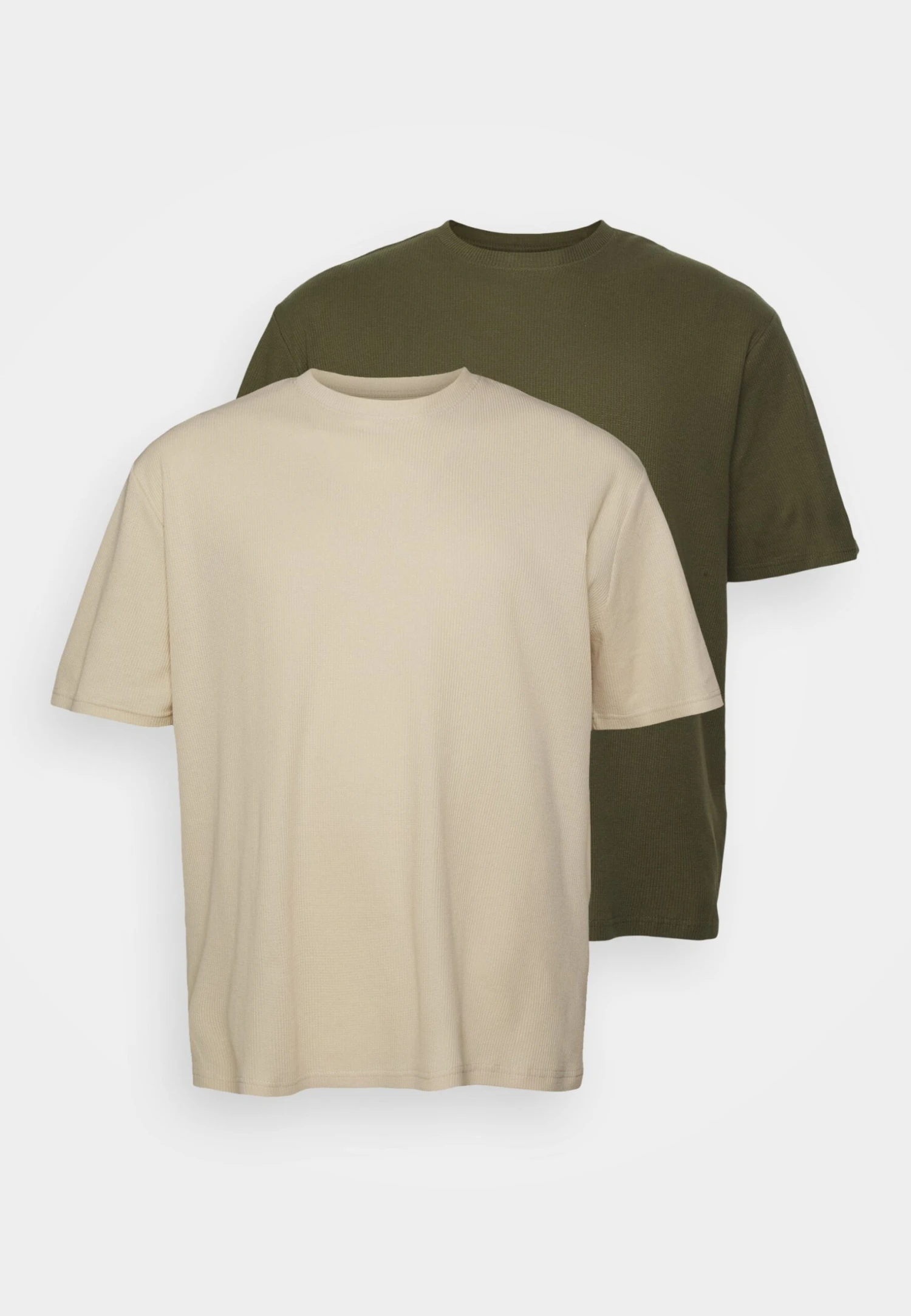 YOURTURN Unisex - Camiseta Básica -Light Green/ Off-White 8 YOURTURN Unisex - Camiseta Básica -Light Green/ Off-White - Image 6