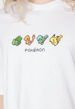 YOURTURN Pokemon Pikachu Unisex - Camiseta Estampada - White -Moda Tienda c859d63ec031460dbb44de3f194a0384