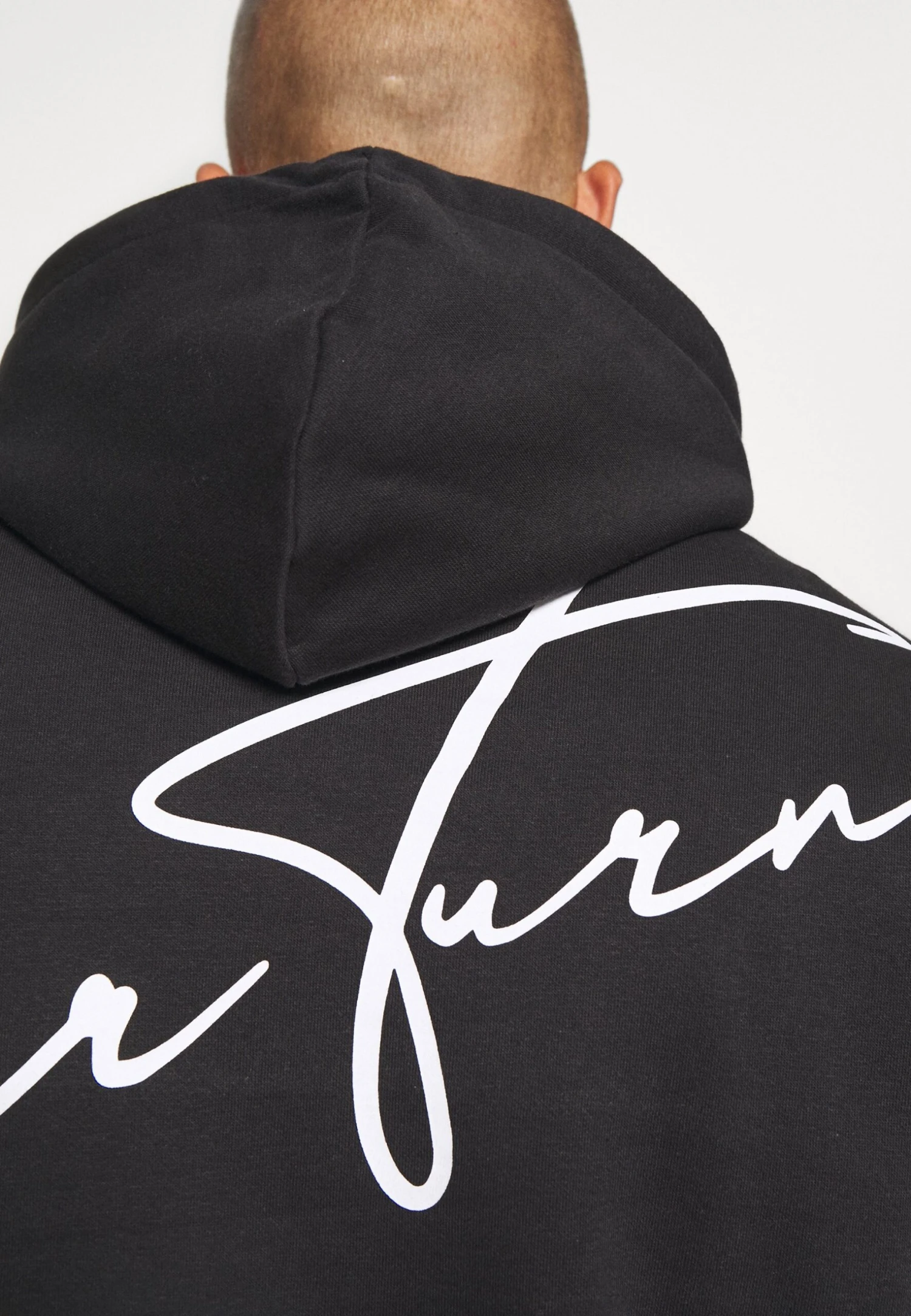 YOURTURN Bold Script Hoodie Unisex - Sudadera - Black 8 YOURTURN Bold Script Hoodie Unisex - Sudadera - Black - Image 6