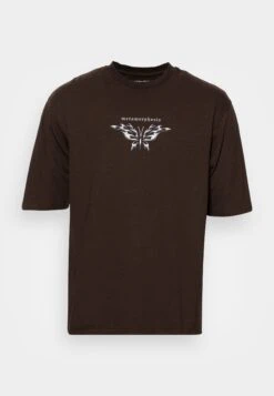 YOURTURN Unisex - Camiseta Estampada -Dark Brown -Moda Tienda ca18b6151bd04a5da1b9ef06da836250