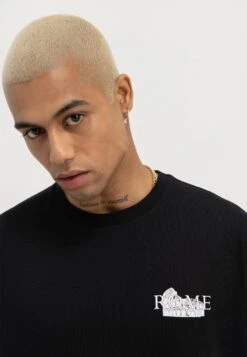 YOURTURN Rome Tee Unisex - Camiseta Estampada - Black -Moda Tienda caa47122b38445a1916e5d1e3de441d1