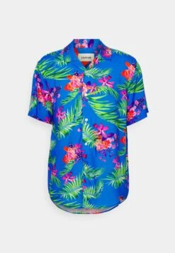 YOURTURN Unisex - Camisa - Blue -Moda Tienda d294bce106324e54ae5e6c77797edd39