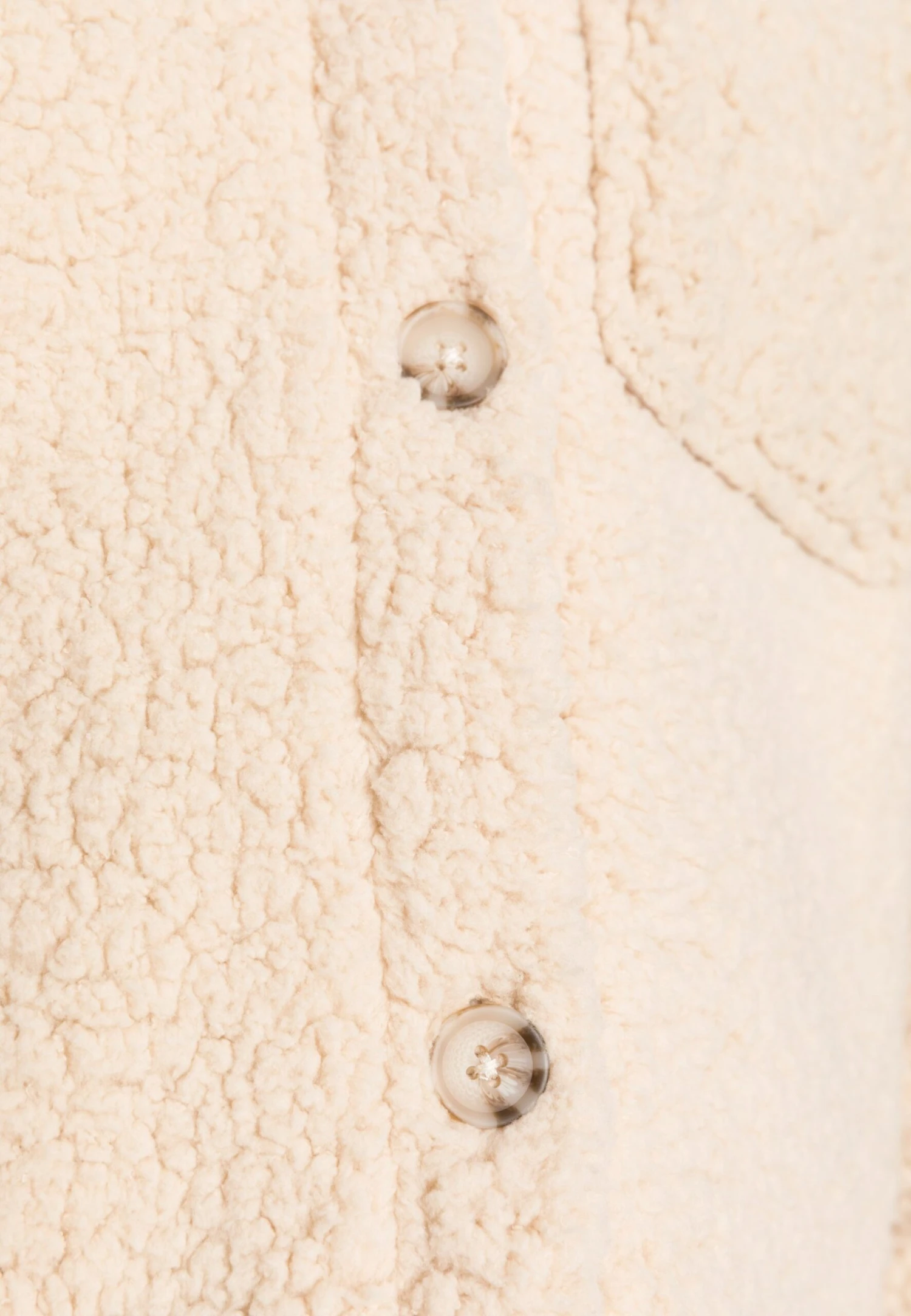 YOURTURN Sherpajacket Unisex - Forro Polar - Tan 7 YOURTURN Sherpajacket Unisex - Forro Polar - Tan - Image 5