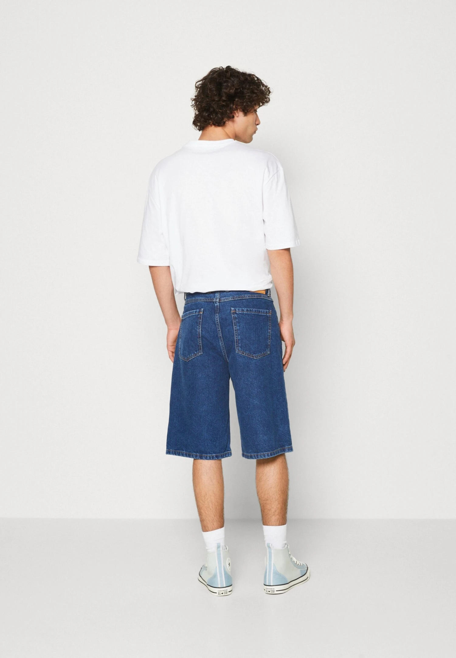 YOURTURN Unisex - Shorts Vaqueros - Blue Denim 5 YOURTURN Unisex - Shorts Vaqueros - Blue Denim - Image 3