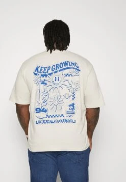 YOURTURN Camiseta Estampada - Beige -Moda Tienda d40624b3db314142bfe78abaa669b8ba