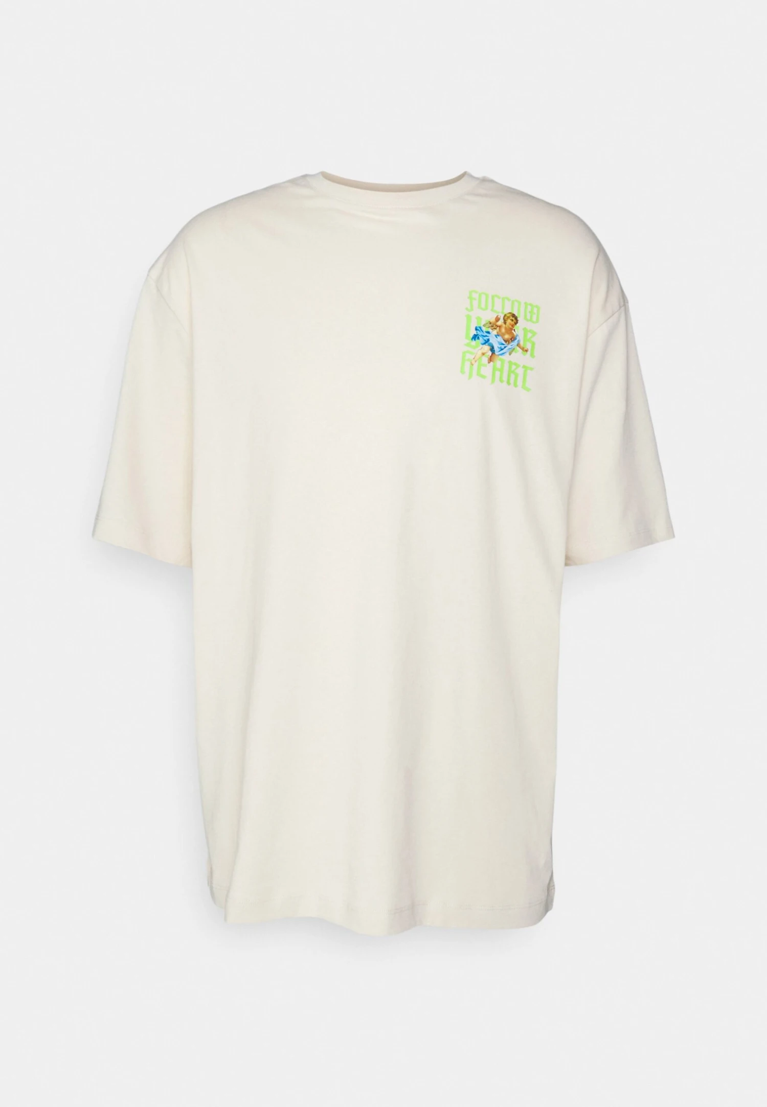 YOURTURN Unisex - Camiseta Estampada - Beige 7 YOURTURN Unisex - Camiseta Estampada - Beige - Image 5