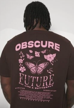 YOURTURN Camiseta Estampada - Dark Brown -Moda Tienda d8f393defc3d420bad3f6109b2939097