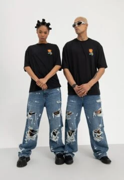 YOURTURN Unisex - Vaqueros Boyfriend - Light Blue Denim 12 YOURTURN Unisex - Vaqueros Boyfriend - Light Blue Denim -Moda Tienda e102394d654b4725951fac5e40f5275a