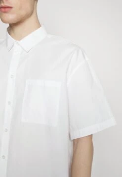 YOURTURN Plain Boxi Fit Unisex - Camisa -White -Moda Tienda ee58d5b684a141bcbc5bf7542d5bbfa1