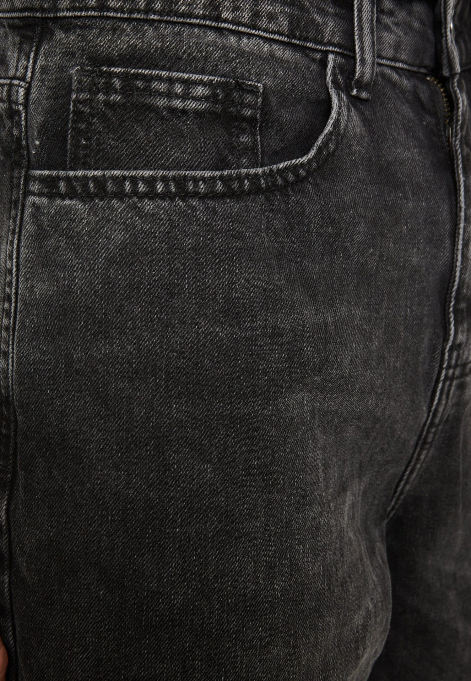 YOURTURN Unisex - Vaqueros Boyfriend - Black 6 YOURTURN Unisex - Vaqueros Boyfriend - Black - Image 4