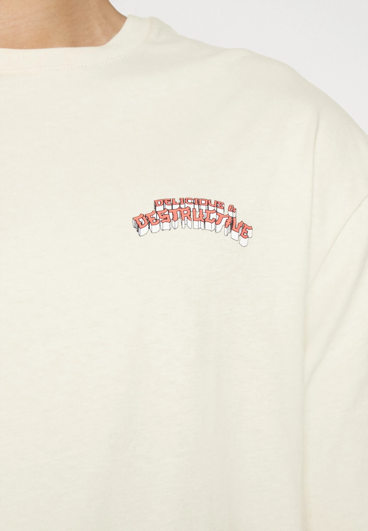 YOURTURN Camiseta Estampada - Beige 7 YOURTURN Camiseta Estampada - Beige - Image 5