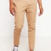 YOURTURN Pantalones Chinos - Tan -Moda Tienda f570cfa40b8f46b1bba6894d886931e5