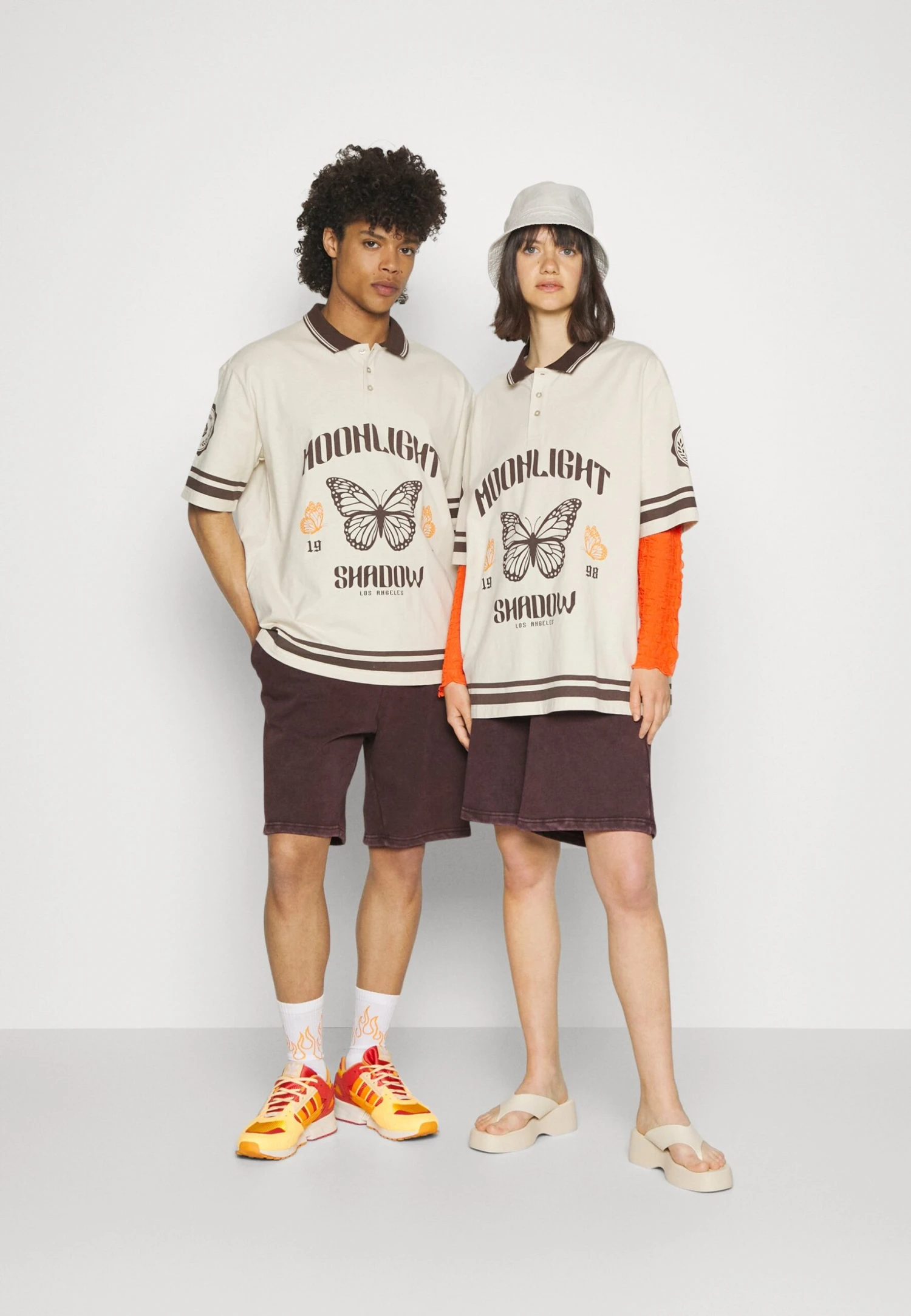 YOURTURN Unisex - Shorts - Dark Brown 4 YOURTURN Unisex - Shorts - Dark Brown - Image 2