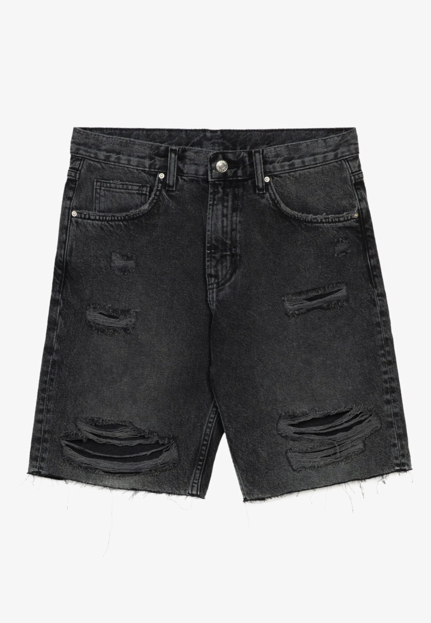 YOURTURN Unisex - Shorts Vaqueros - Black 6 YOURTURN Unisex - Shorts Vaqueros - Black - Image 4