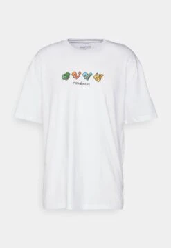 YOURTURN Pokemon Pikachu Unisex - Camiseta Estampada - White -Moda Tienda fc01e94b9c2d40faaf5b35352f9e1b32